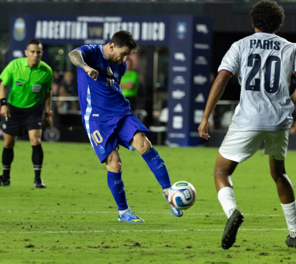 Lionel Messi alcanza 60 asistencias con la albiceleste.