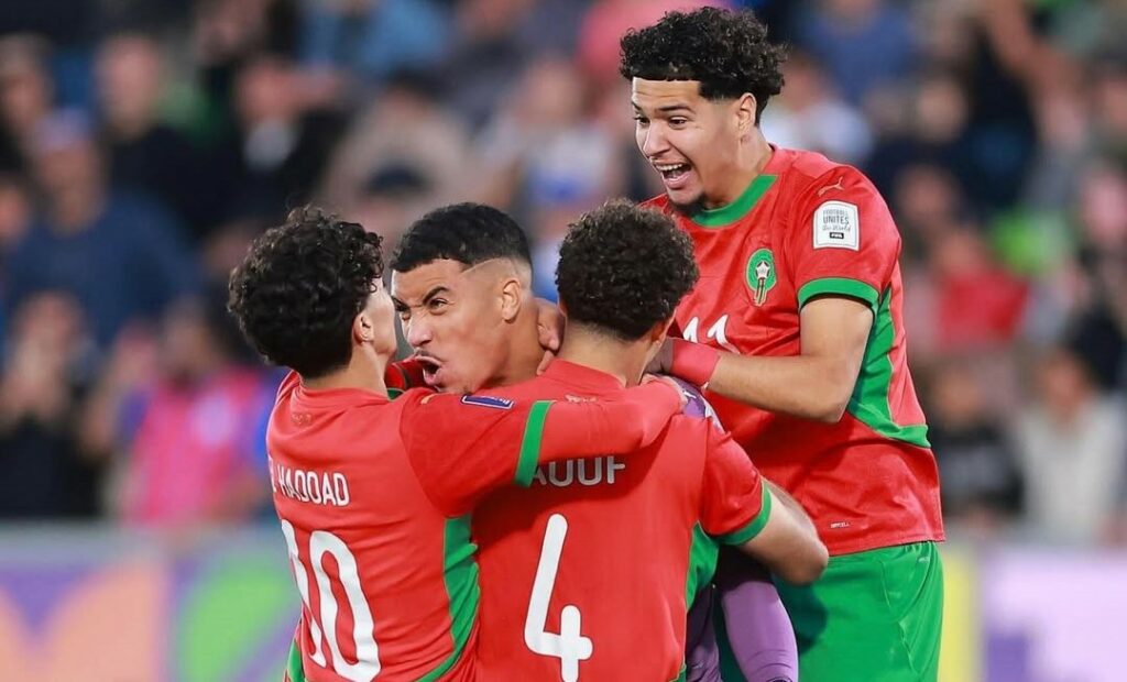 Marruecos clasifica por primera vez en la historia a la final del Mundial Sub-20.