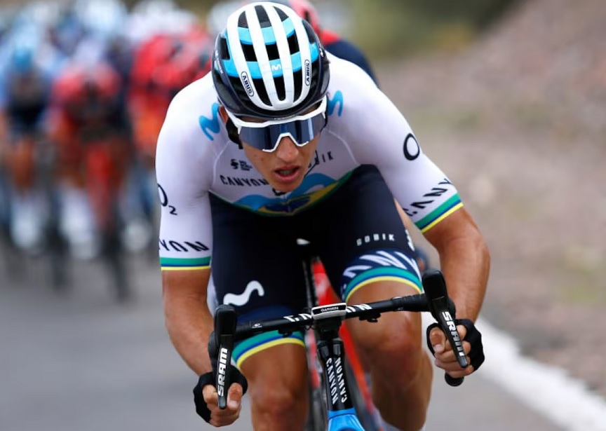 Vinicius Rangel Costa, ciclista profesional brasileño de 24 años nacido en Río de Janeiro, es frecuentemente confundido con el futbolista Vinícius Júnior del Real Madrid.