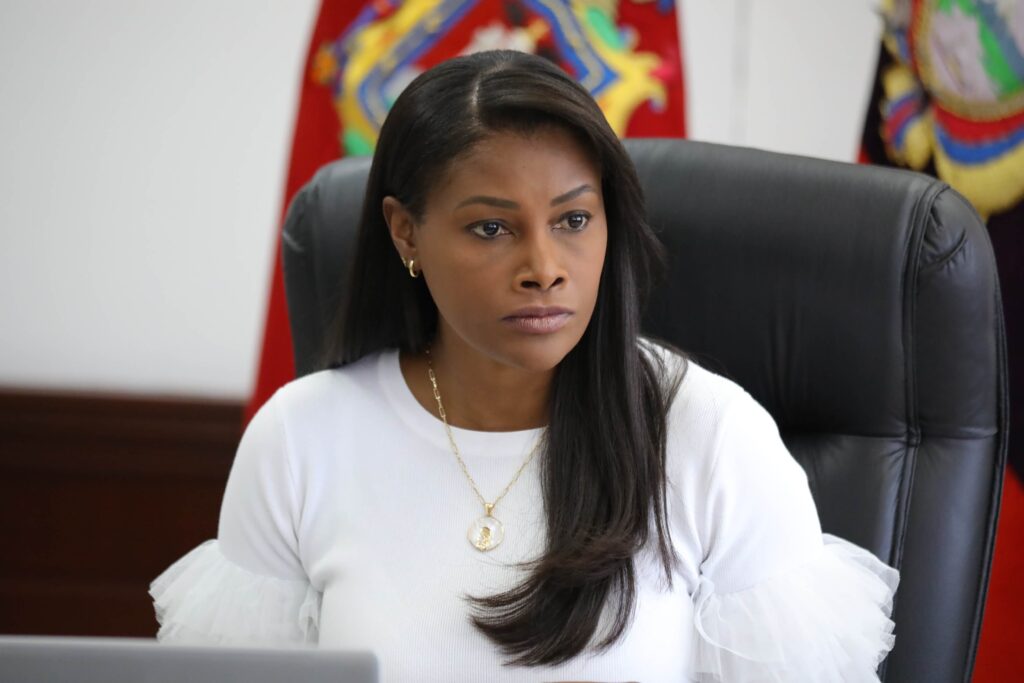 La exfiscal general del Estado y actual embajadora de Ecuador en Argentina, Diana Salazar.