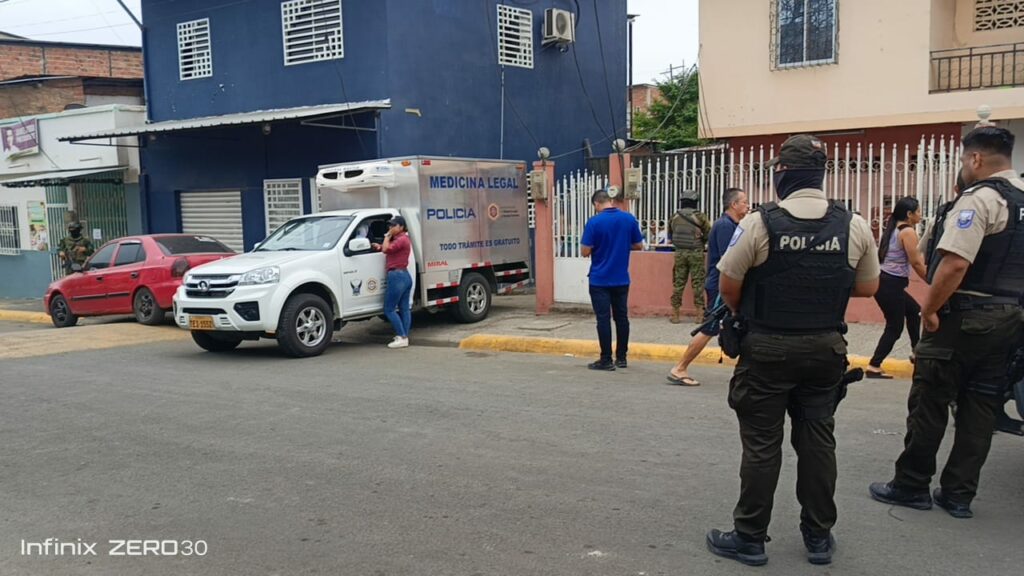 Atentado criminal deja dos muertos en la parroquia San Pablo de Portoviejo