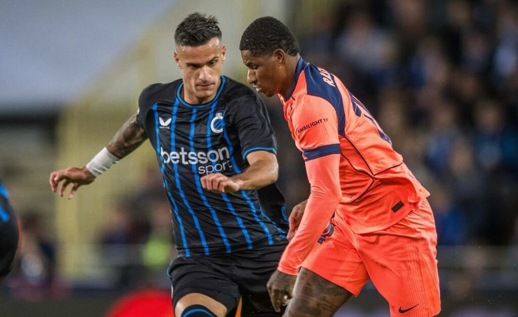 Con Joel Ordóñez titular, Brujas rescata empate ante Barcelona en la cuarta jornada de la Champions