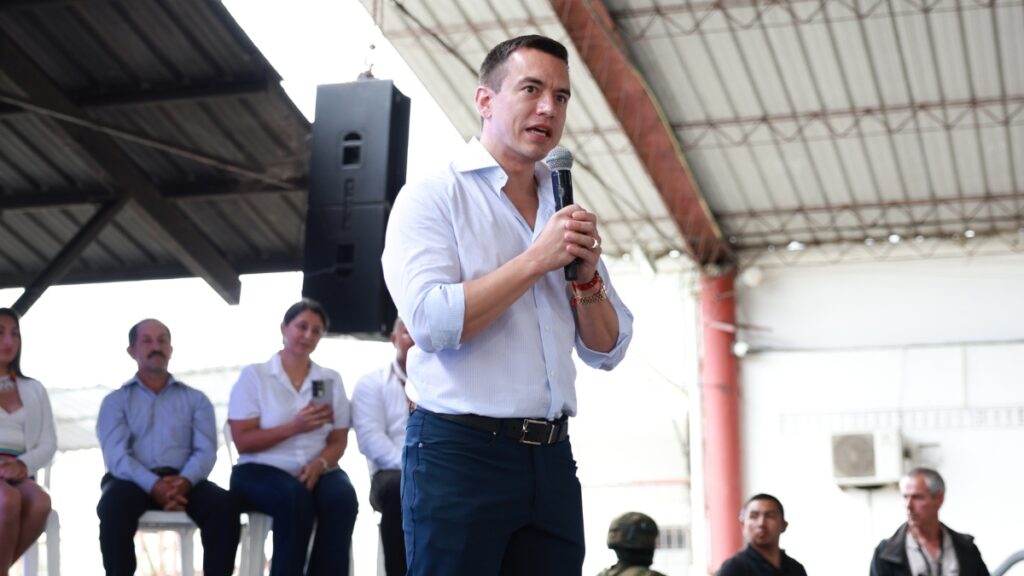 Daniel Noboa hará campaña en el marco de la consulta popular hasta el 13 de noviembre, último día para proselitismo. (Presidencia)