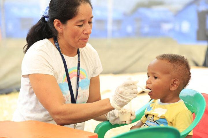 Decreto Ejecutivo 211 para fortalecer la lucha contra la desnutrición infantil en Ecuador.