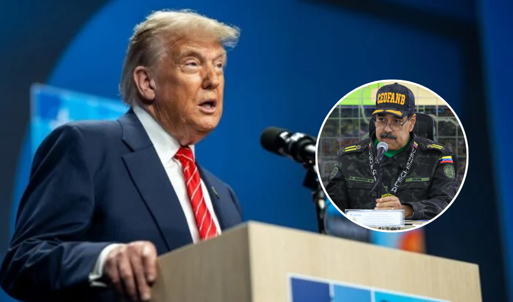 Donald Trump cree que Nicolás Maduro tiene los días contados al mando de Venezuela, aunque descarta entrar en guerra