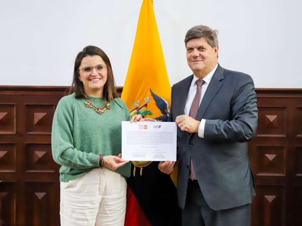 Ecuador refuerza su estrategia para prevenir el embarazo adolescente con un nuevo acuerdo con el UNFPA.