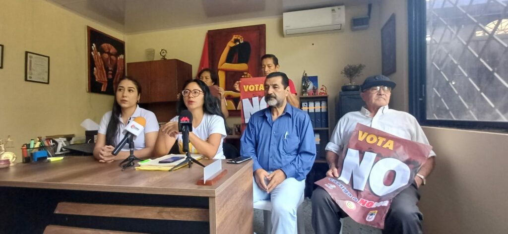 “El pueblo habló” organizaciones sociales celebran el No en Santo Domingo