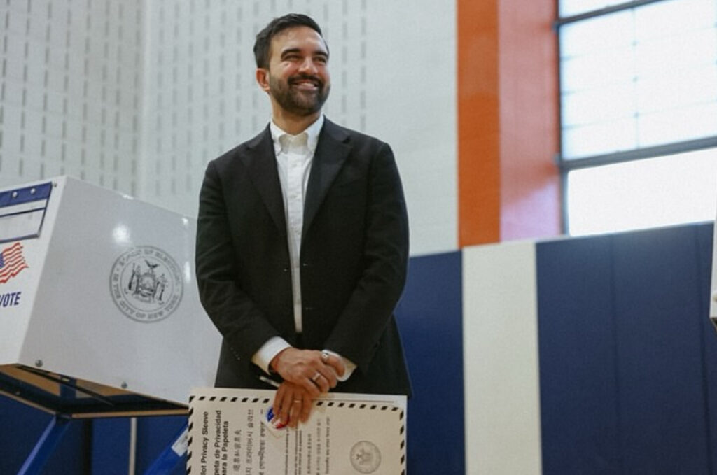 El socialdemócrata Zohran Mamdani gana las elecciones a la Alcaldía de Nueva York, en Estados Unidos