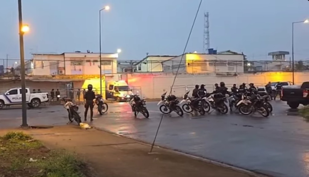 Enfrentamiento en la cárcel de Machala deja cuatro reclusos muertos y 43 heridos