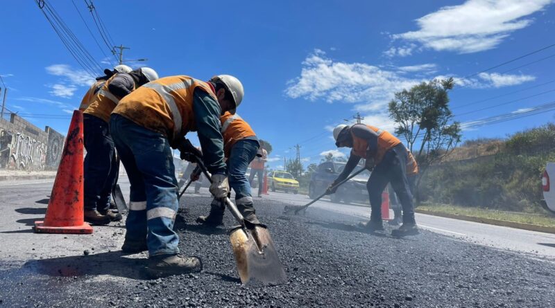 Estas son las calles donde bacheará el Municipio de Quito esta semana