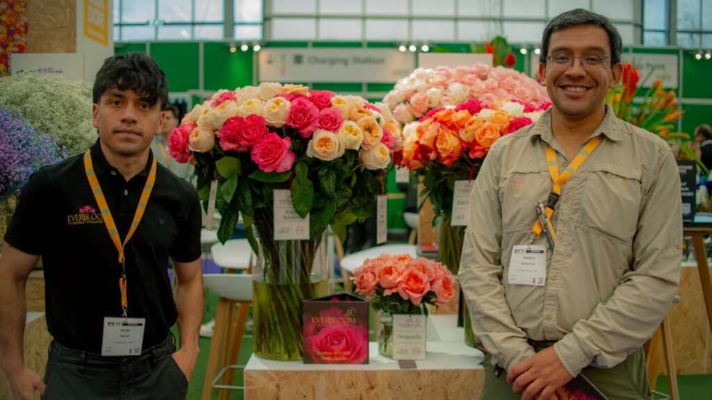 Flores de Ecuador conquistan el mercado europeo en feria internacional que se desarrolla en Países Bajos. (Pro Ecuador)