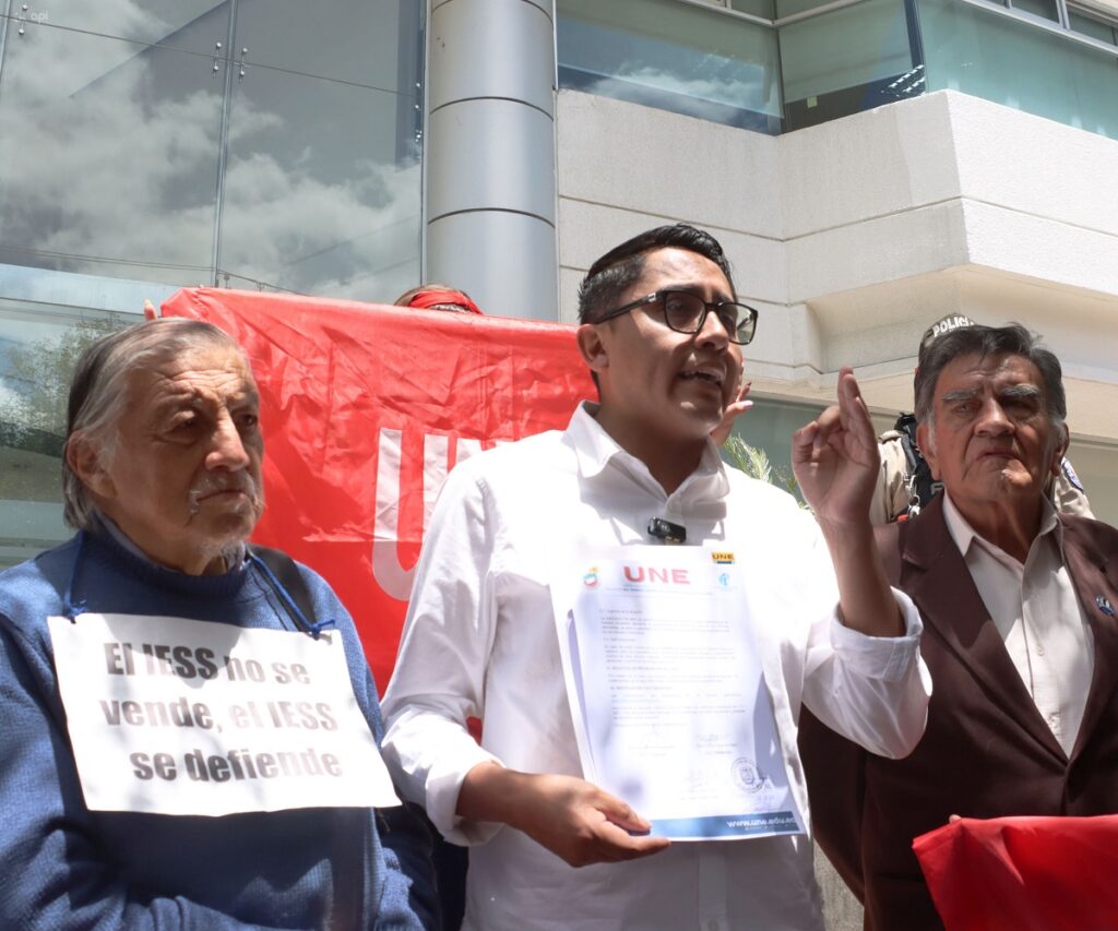 La Unión Nacional de Educadores (UNE) dijo que no ha tenido, ni tiene, ni busca espacio institucional alguno dentro del Ministerio de Educación Foto: API