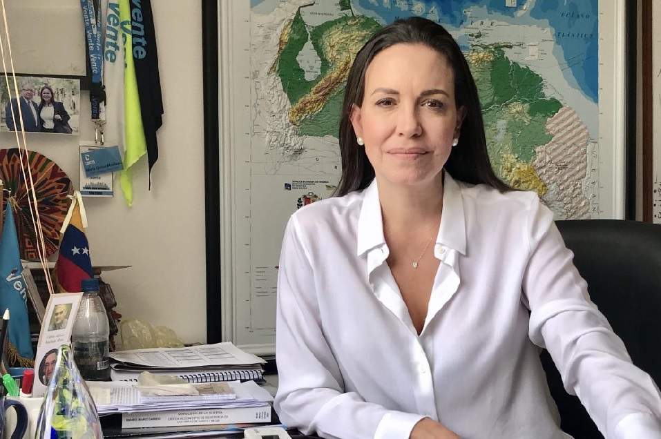 María Corina Machado, líder opositora venezolana y galardonada con el Premio Nobel de la Paz 2025 hizo un llamado a los ciudadanos de Honduras.
