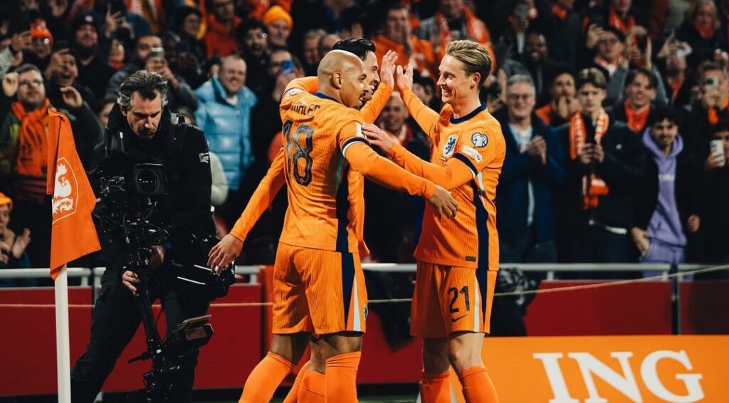 Países Bajos clasifica al Mundial 2026 con goleada 4-0 ante Lituania en Eliminatorias UEFA