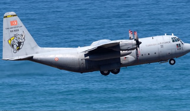 Un avión de transporte militar C-130 Hércules de la Fuerza Aérea de Turquía con 20 personas a bordo se estrelló en una zona montañosa del este de Georgia.