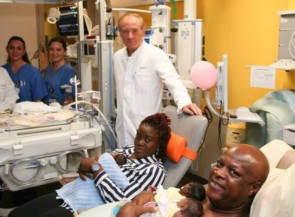 Una mujer dio a luz a quintillizos –dos niñas y tres niños– a finales de septiembre en el hospital Charité de Berlín.