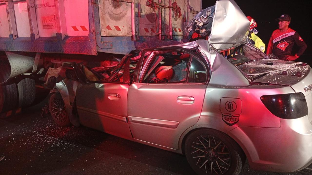 Velación de policías fallecidas en accidente en Naranjal se realiza en Santo Domingo