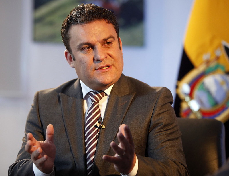 José Serrano denuncia montaje judicial en el caso Villavicencio Ecuador.