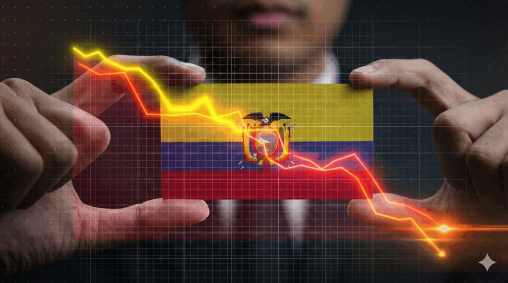 Riesgo país de Ecuador marca su mejor nivel en seis años y dinamiza expectativas económicas.
