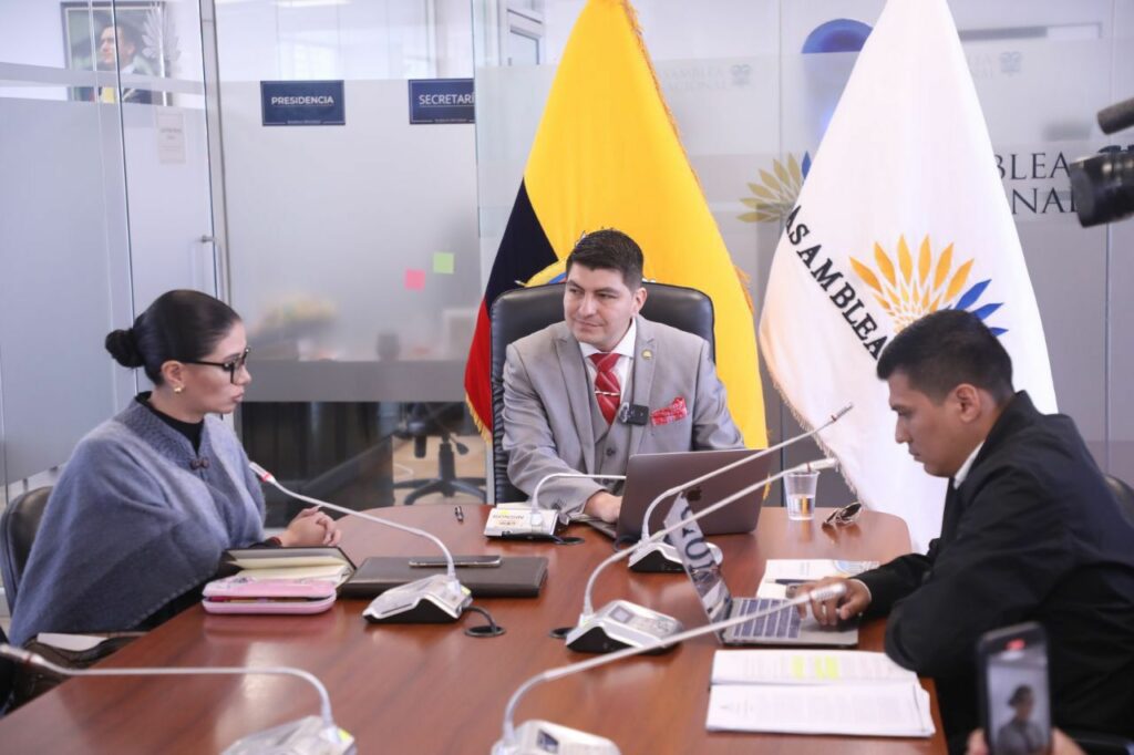 La Comisión Calificadora de la Asamblea Nacional. FOTO: @AsambleaEcuador.