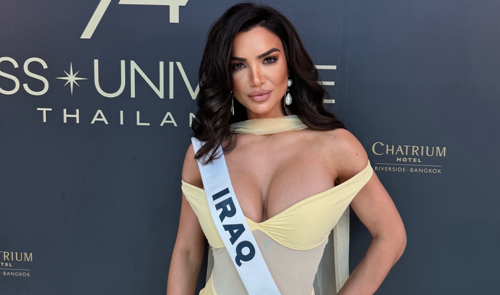 ¿Fumando en el hotel Miss Irak se defiende de los rumores en Miss Universo
