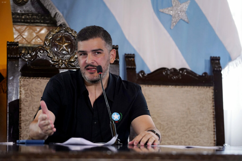 Aquiles Álvarez, alcalde de Guayaquil. Fotografía: API