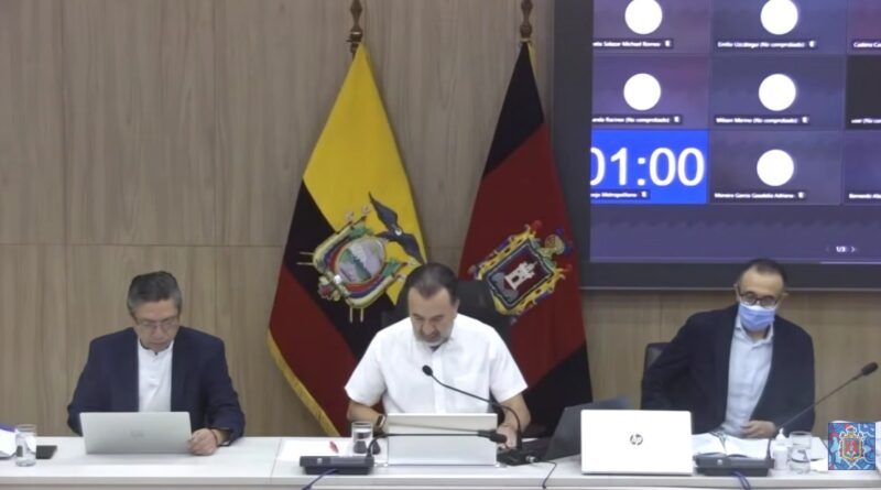 Concejo Metropolitano analiza ordenanza que mantiene valores del impuesto predial en Quito