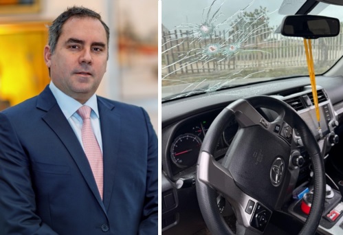 El precandidato presidencial por el partido Libertad Popular, Rafael Belaunde Llosa, fue víctima de un atentado a balazos en el distrito de Cerro Azul,