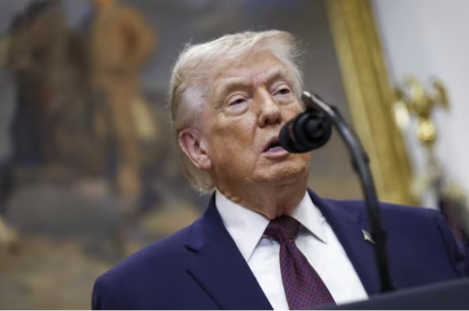 El presidente de Estados Unidos, Donald Trump se refiere al caso Epstein. FOTO: Europa Press.