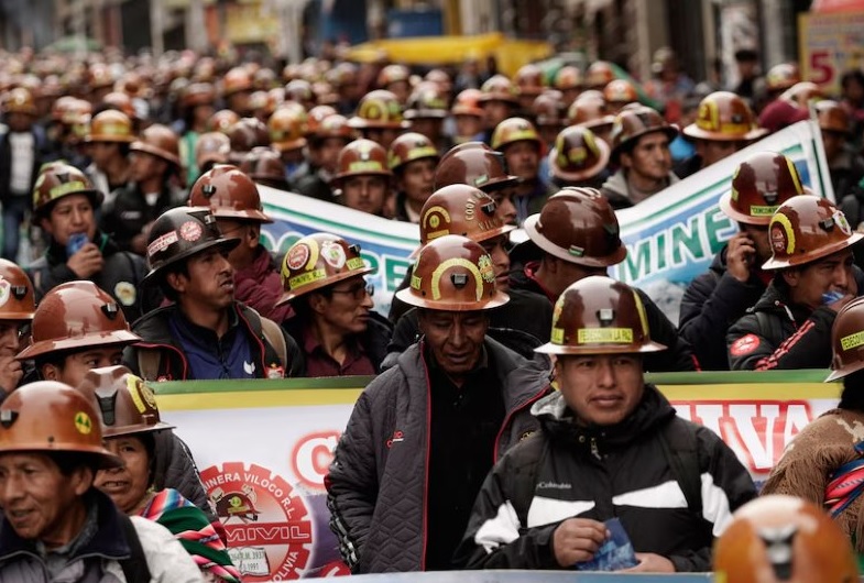 El vicepresidente de Bolivia, Edmand Lara, expresó su respaldo al paro nacional convocado por la Central Obrera Boliviana (COB).