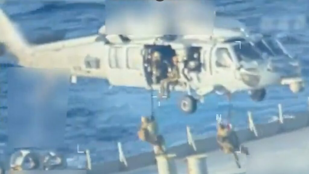 Estados Unidos, con sus fuerzas militares, intercepta un segundo buque petrolero de Venezuela el Caribe.