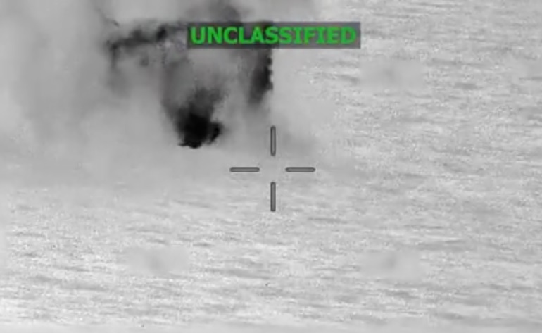 Estados Unidos destruyó una embarcación utilizada para el transporte de drogas en el Pacífico Oriental.