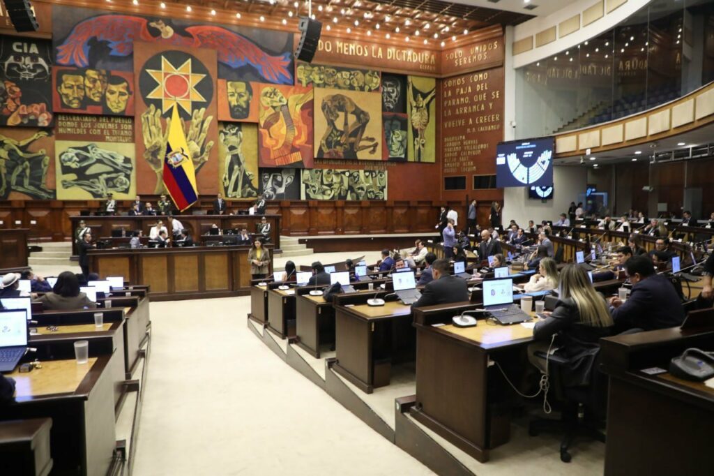 Críticas opositoras al caso Progen anteceden demanda de Daniel Noboa en Florida. FOTO: @AsambleaEcuador.