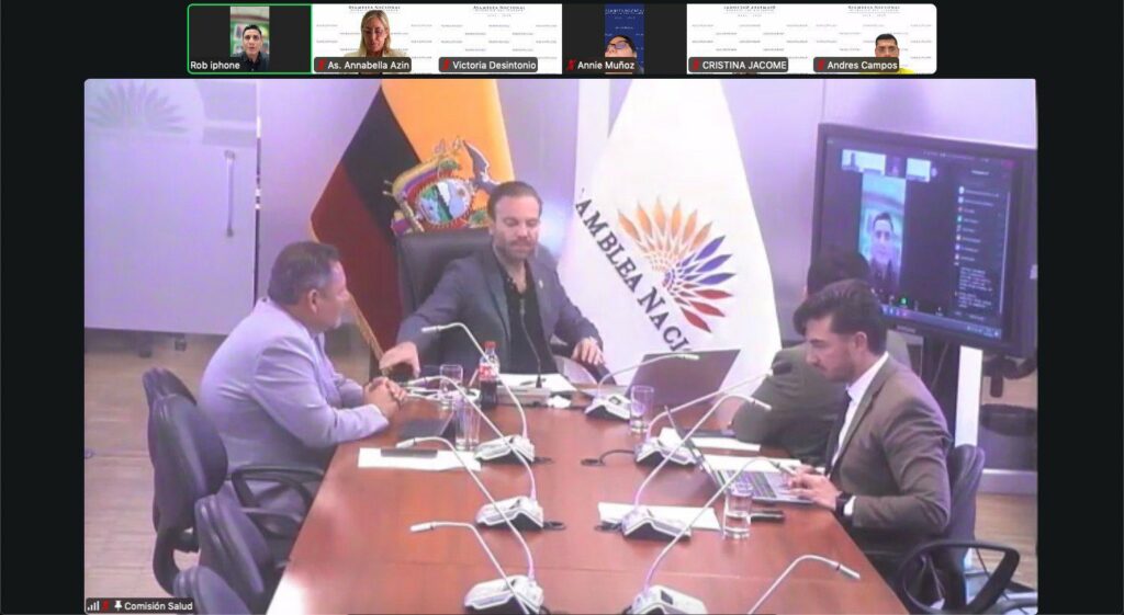 Expertos exponen criterios técnicos sobre proyecto de ley de procedimientos eutanásicos. FOTO: @AsambleaEcuador.