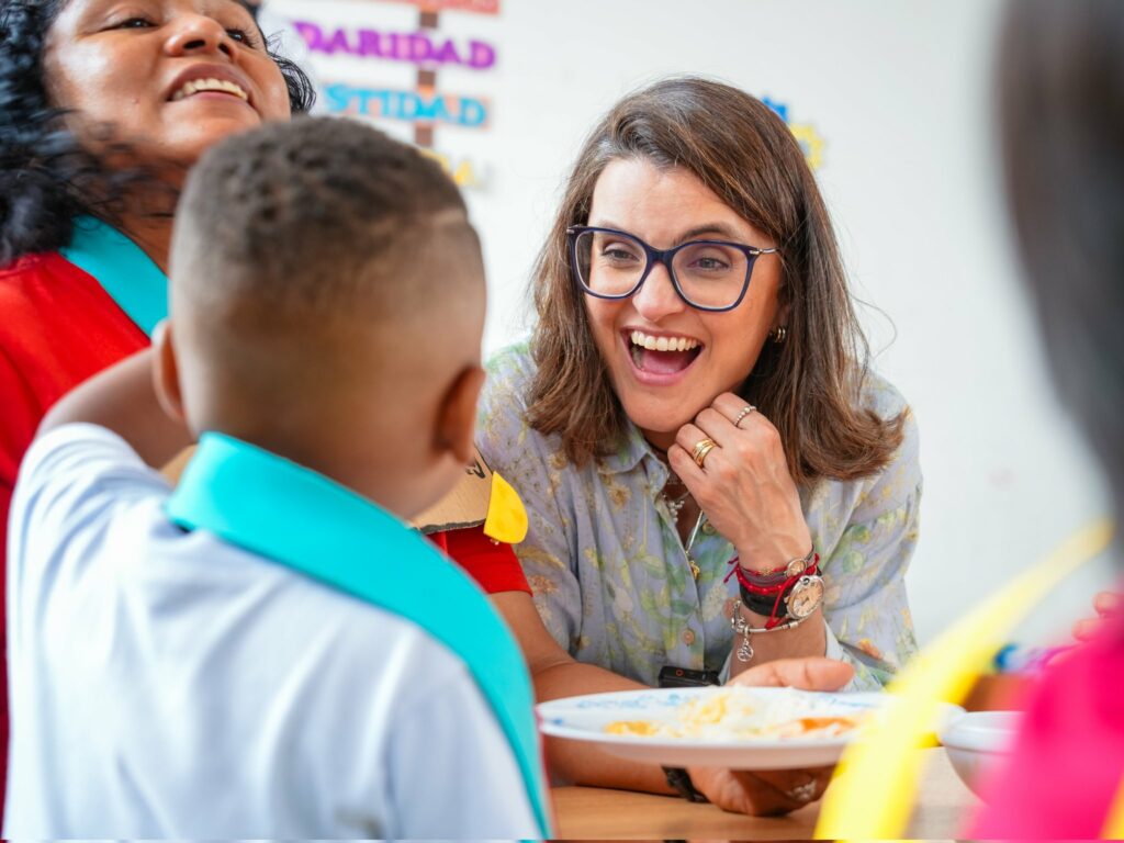 Daniel Noboa nombra a María José Pinto delegada presidencial para combatir desnutrición crónica infantil. FOTO: @Vice_EC.