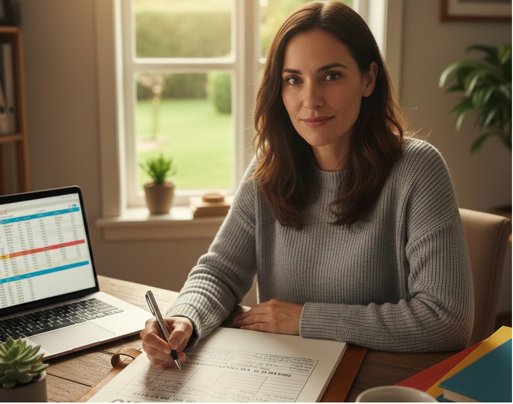 Hay que armar estrategias para formar un presupuesto tras la disolución matrimonial. FOTO: Gemini (Inteligencia Artificial).