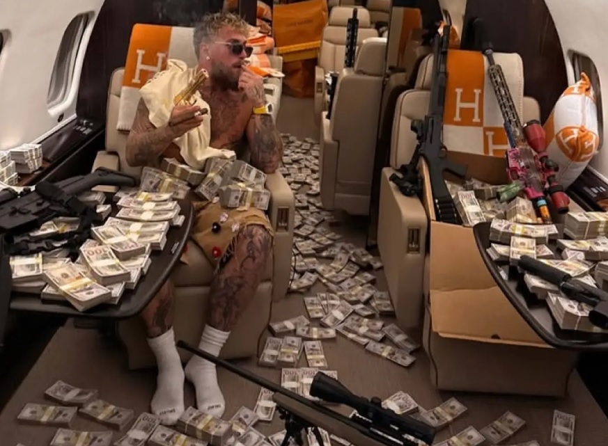 Jake Paul, youtuber y boxeador estadounidense, volvió a generar repercusión mediática tras compartir en Instagram una imagen.