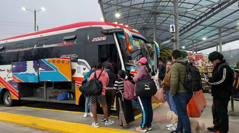 Más de 230 mil pasajeros se movilizarán desde terminales terrestres de Quito en fin de año