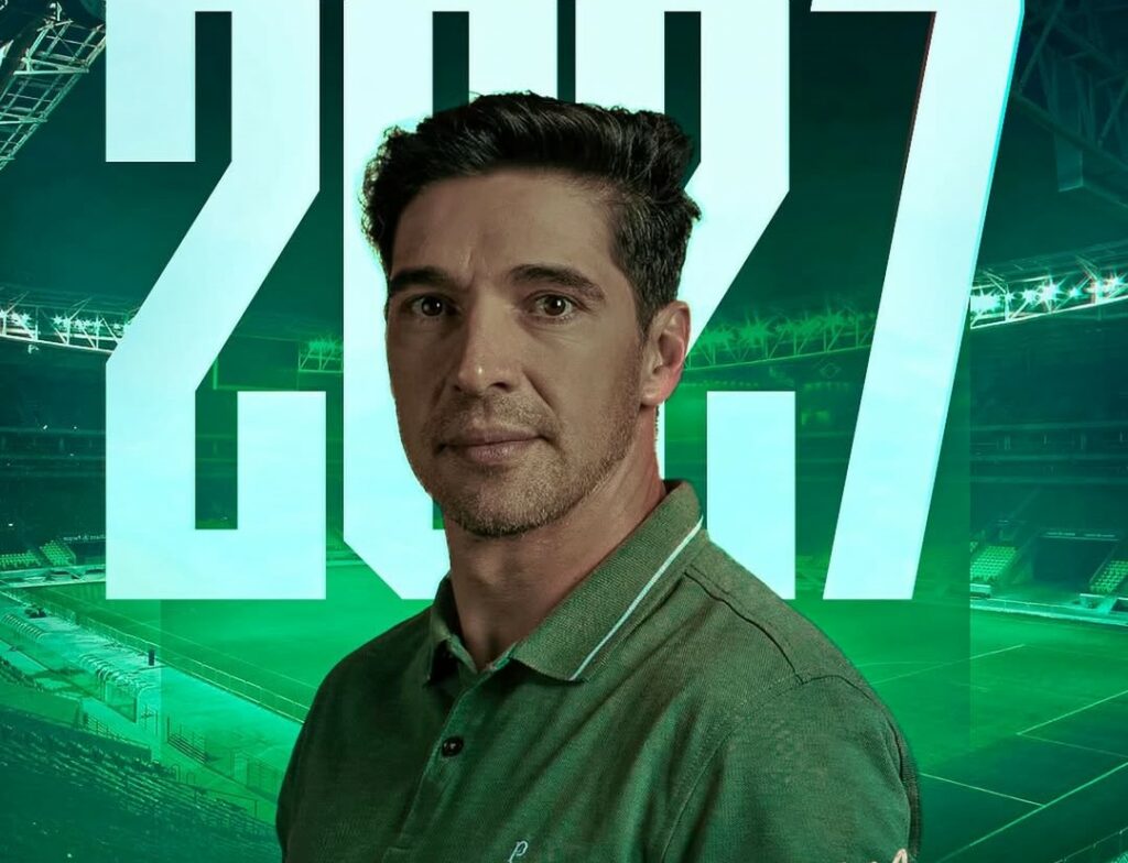 Palmeiras extiende contrato del entrenador Abel Ferreira hasta diciembre de 2027