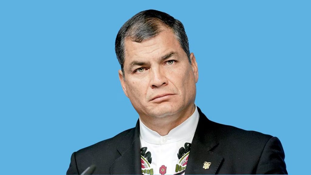 El expresidente de Ecuador, Rafael Correa.