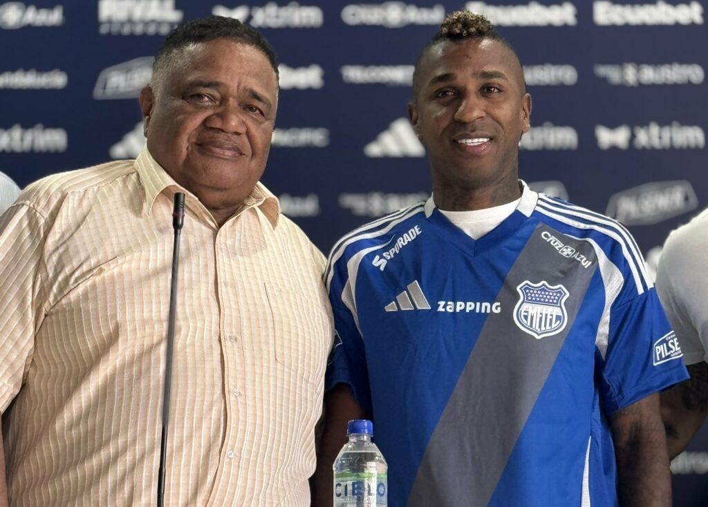 Un Emelec que adeuda a la plantilla y sin poder inscribir jugadores anunció la contratación de Miller Bolaños para el 2026