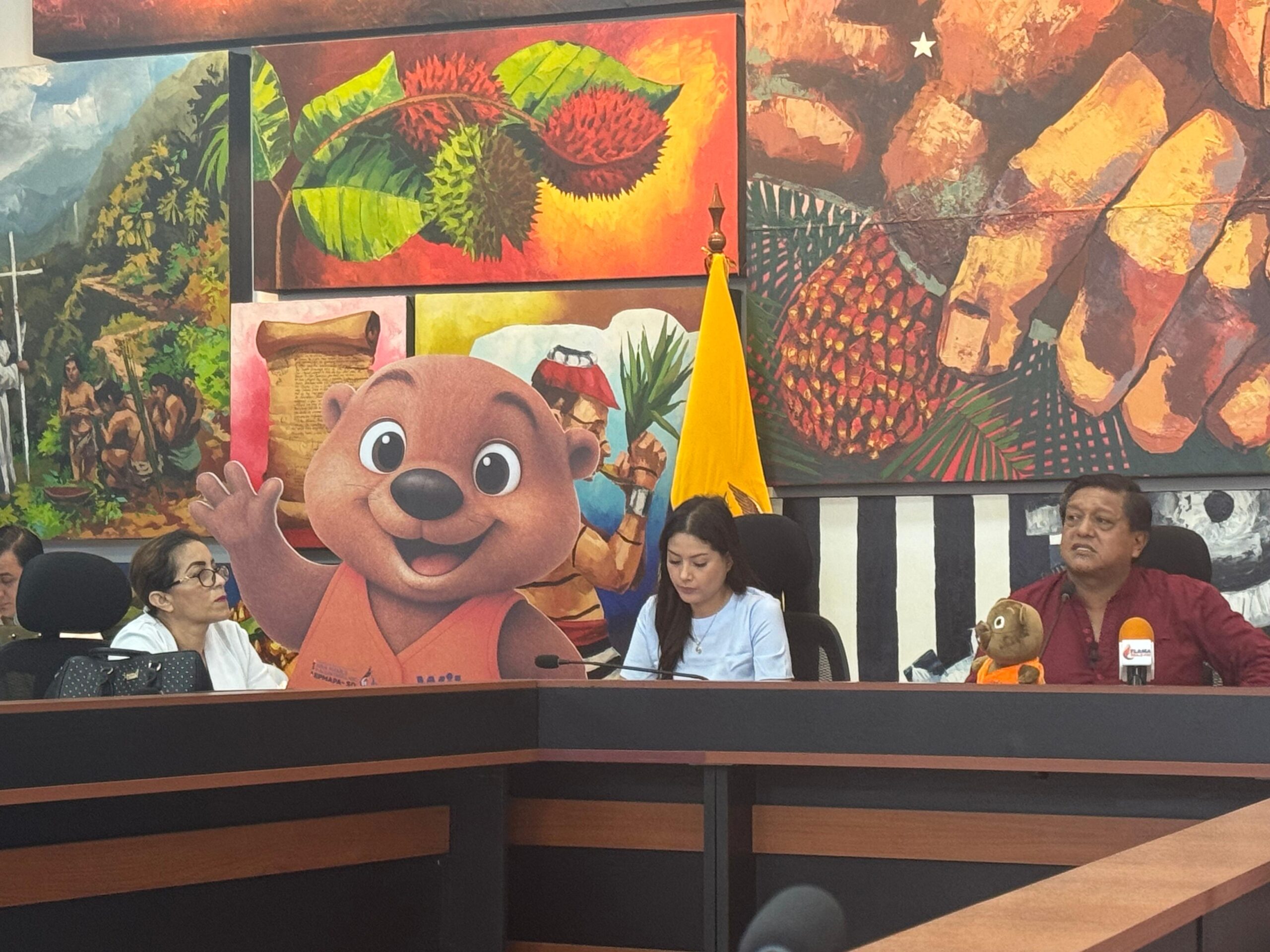 Wily, la nutria que volvió a los ríos y ahora representa a Santo Domingo