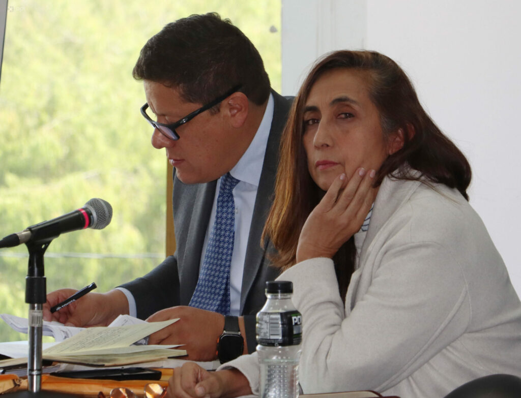 Caso León de Troya: audiencia contra Tannya Varela.