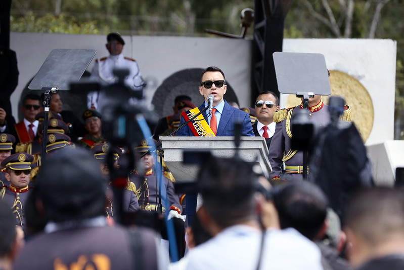 Daniel Noboa declara terrorista a los Hermanos Musulmanes y ordena acciones de inteligencia en Ecuador.