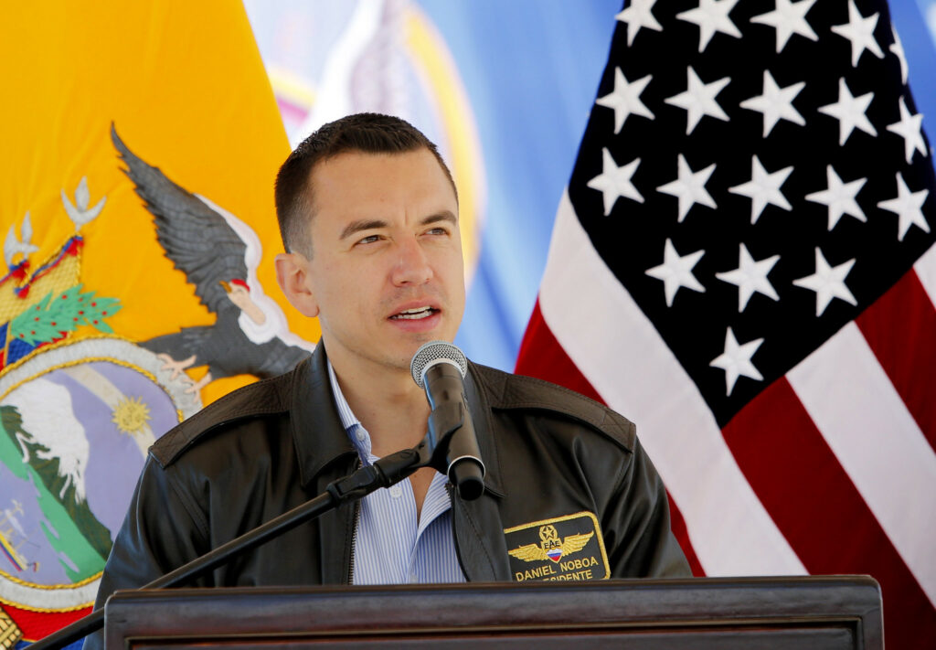 Esto dijo Daniel Noboa sobre la llegada de militares de Estados Unidos a Manta.