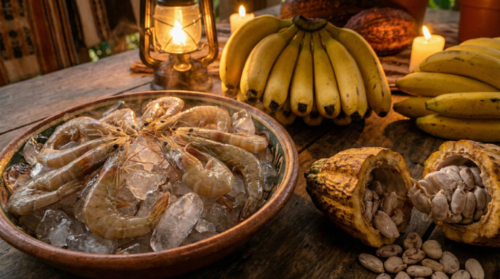 Exportaciones no petroleras de Ecuador crecen 17 % en 2025.