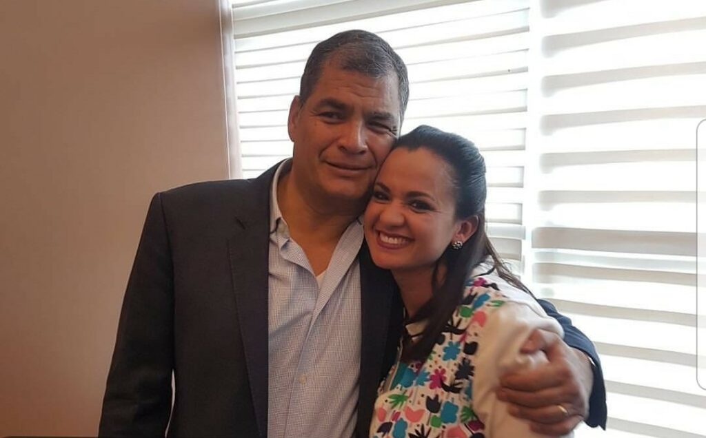 Rafael Correa rompe con Marcela Aguiñaga: Quiebre y fin del apoyo para 2027.