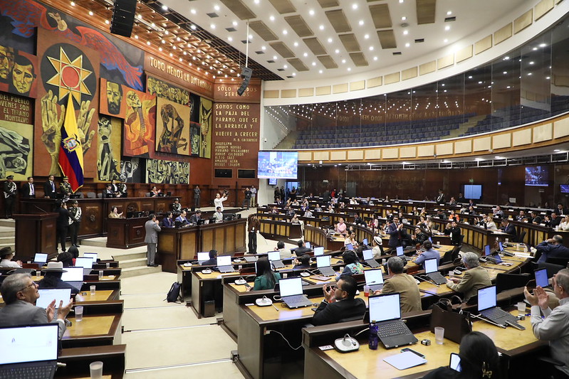 Reforma para fortalecer la alimentación escolar en Ecuador avanza en la Asamblea Nacional.