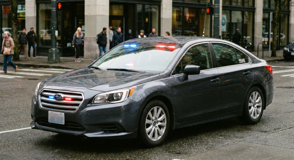 Uso ilegal de balizas en vehículos particulares genera multa de $2.820.