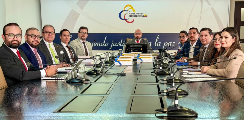 Consejo de la Judicatura analiza prórrogas y disciplinarios tras comparecencia de Mario Godoy en Asamblea. FOTO @CJudicaturaEc
